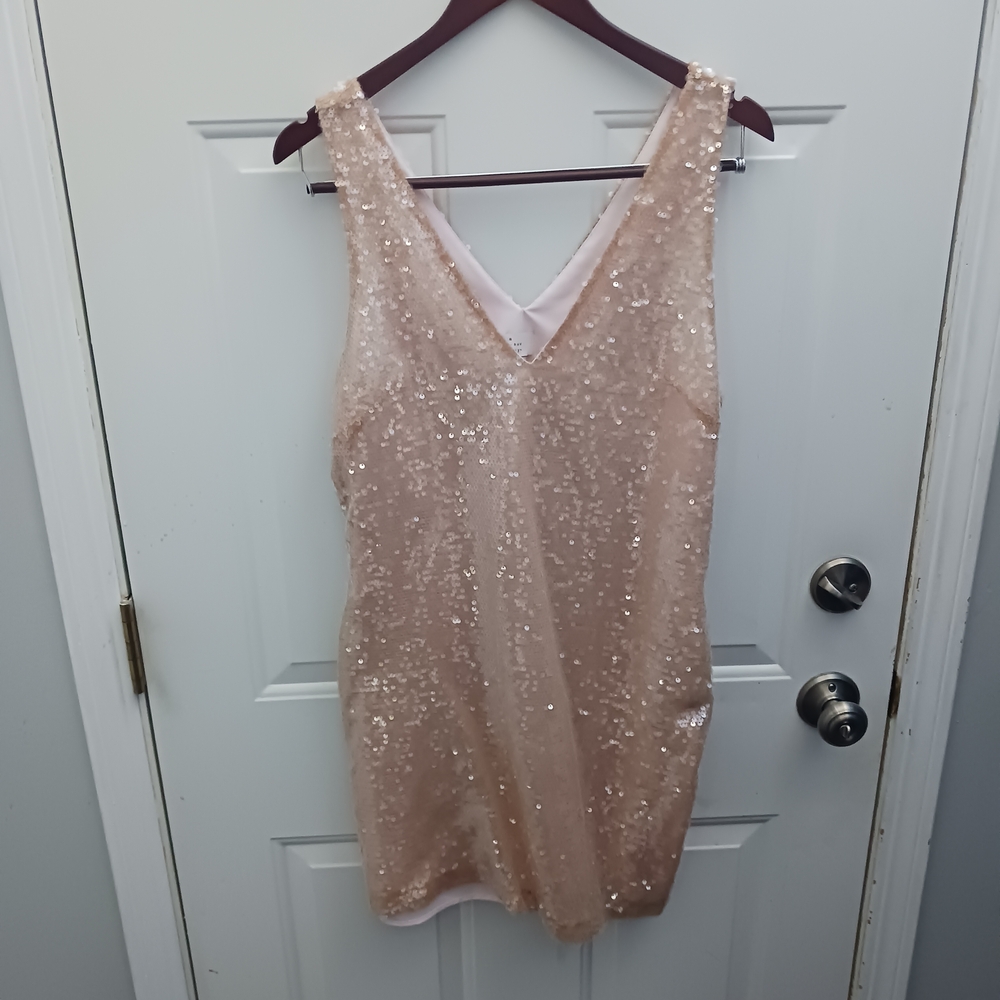 a new day Pink Sequin Dress